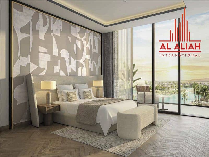 Stunning 1BHK | Flexible Plan | Partial Lagoon view - Image 14