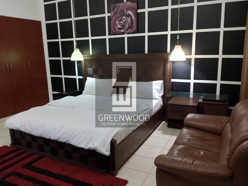 Furnished Studio for Rent Monthly Bases in International City