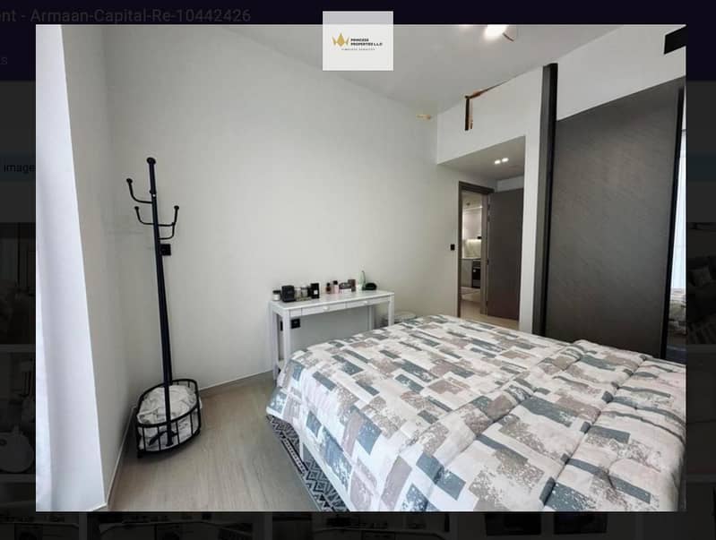 Elegant High-Floor 1BR Apartment | Binghatti Crest, Al Barsha South