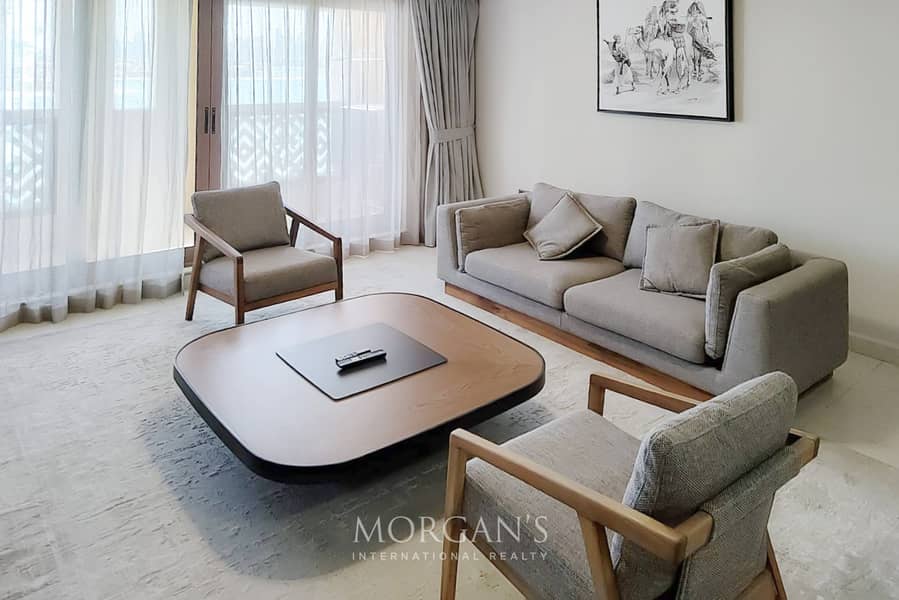 Furnished 2BR | Sea View | Balqis Palm