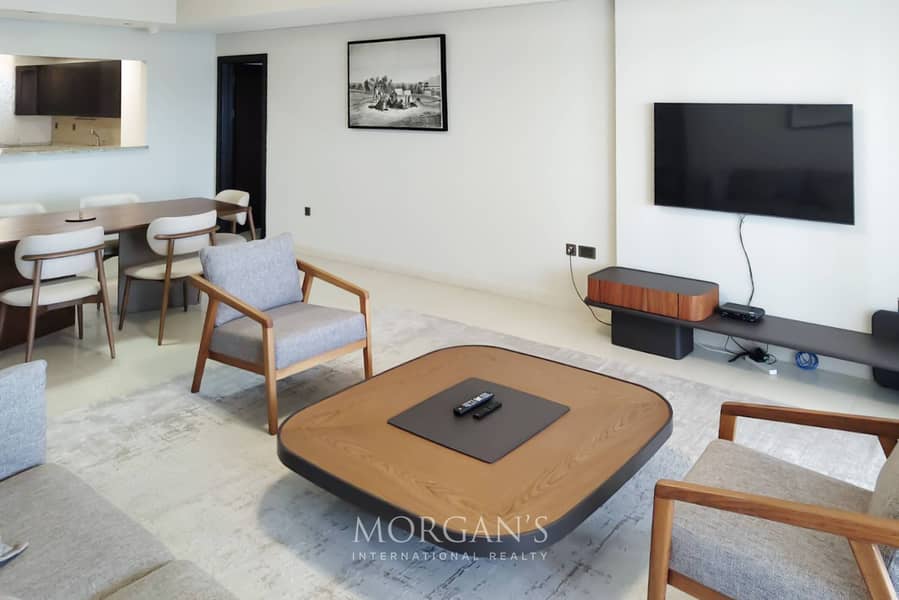 Furnished 2BR | Sea View | Balqis Palm