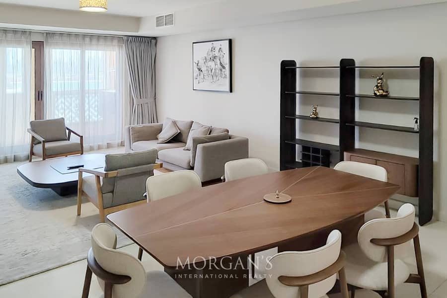 Furnished 2BR | Sea View | Balqis Palm