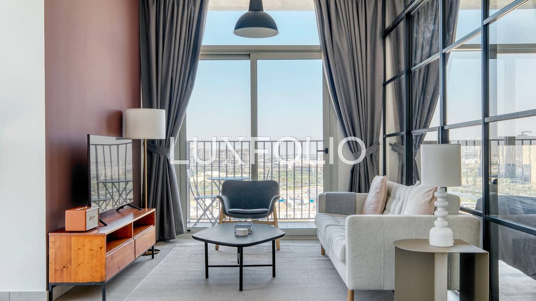 Furnished | Burj View | Corner Unit
