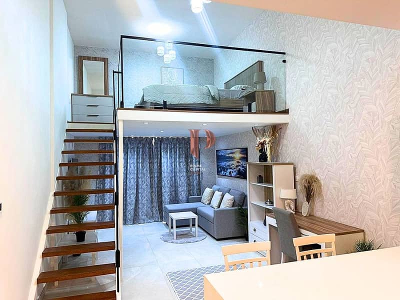 Loft Type Studio | Fully Furnished | High Yield