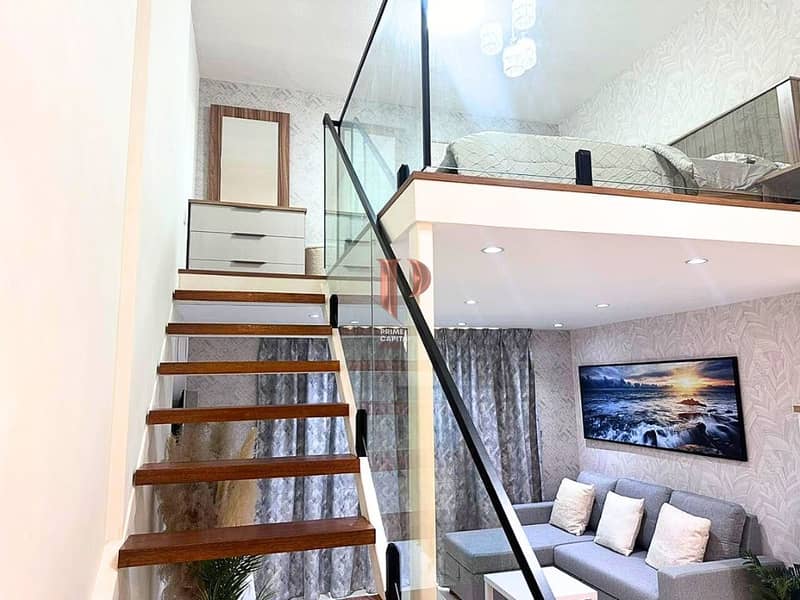 Loft Type Studio | Fully Furnished | High Yield