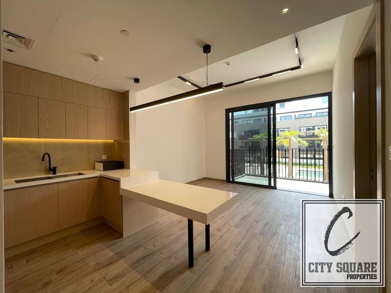 Pool view | 1BHK + study | NEW