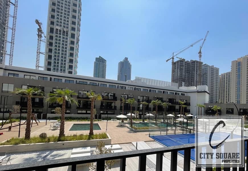 Pool view | 1BHK + study | NEW