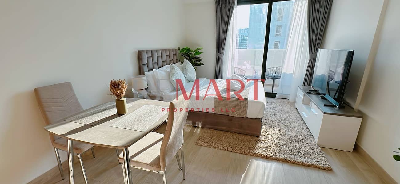 Modern Furnished Studio for Sale in Azizi Riviera 41 – Prime Location | High ROI