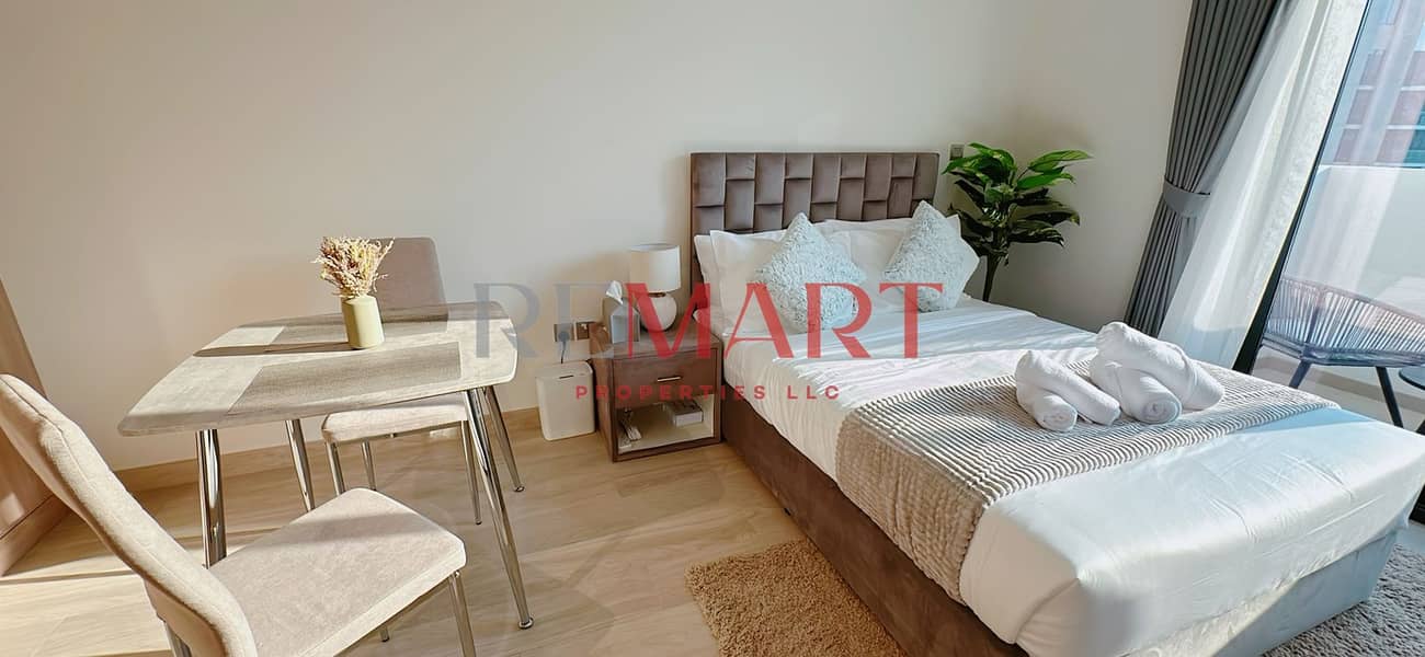 Modern Furnished Studio for Sale in Azizi Riviera 41 – Prime Location | High ROI