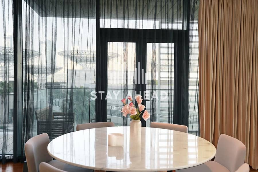 Luxury Waterfront Living | Ain Dubai & Sea View | Furnished