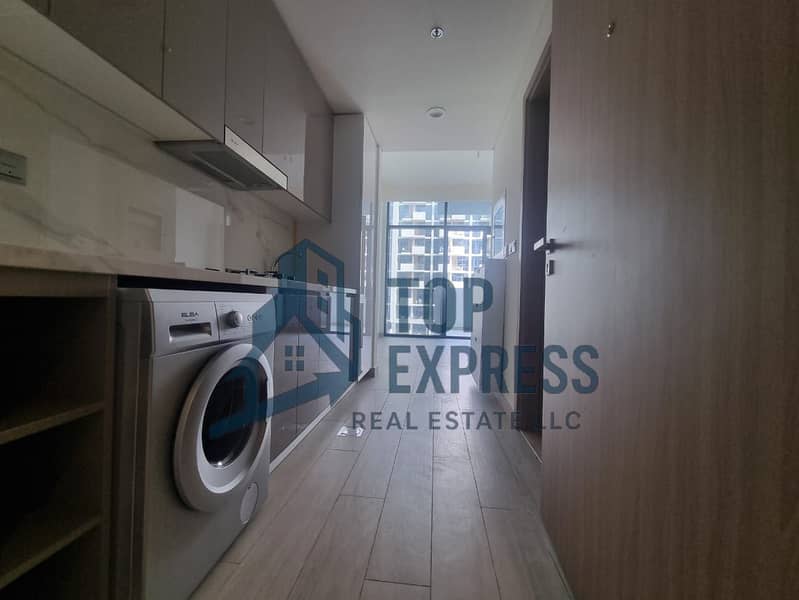 Modern Furnished Studio for Rent | Open View | Azizi Riviera