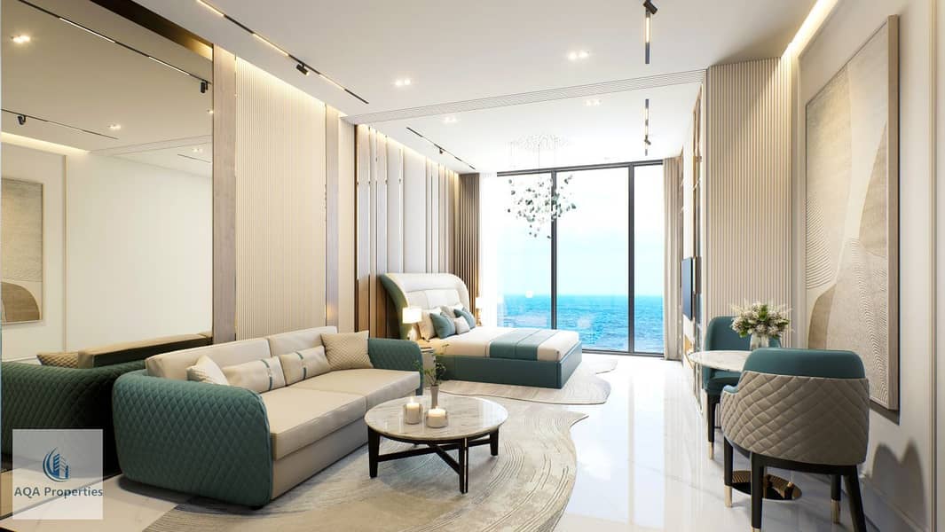 Flex 1 BHK | Furnished | Marina & Sea View | Breeze by Danube. Best payment options, prime investment.