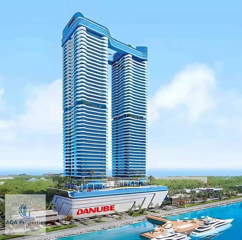 Flex 1 BHK | Furnished | Marina & Sea View | Breeze by Danube. Best payment options, prime investment. - Image 13