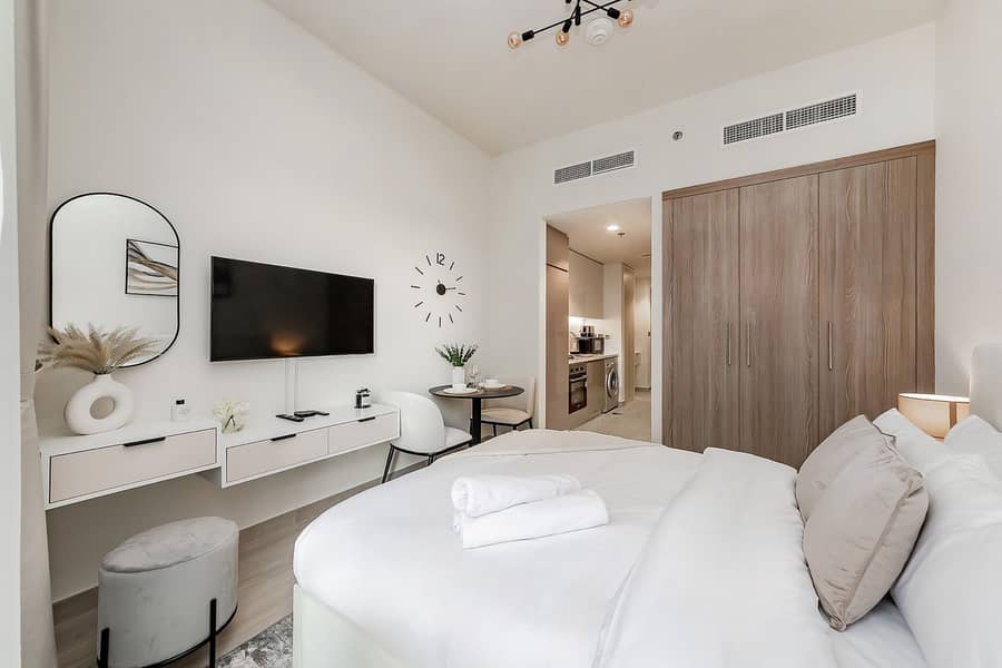 Elegant Fully Furnished Apartment for Rent in Azizi Riviera