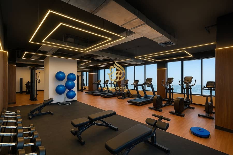 Brand New ! Semi Furnished Apartment | Bright And Elegant | Huge Balcony