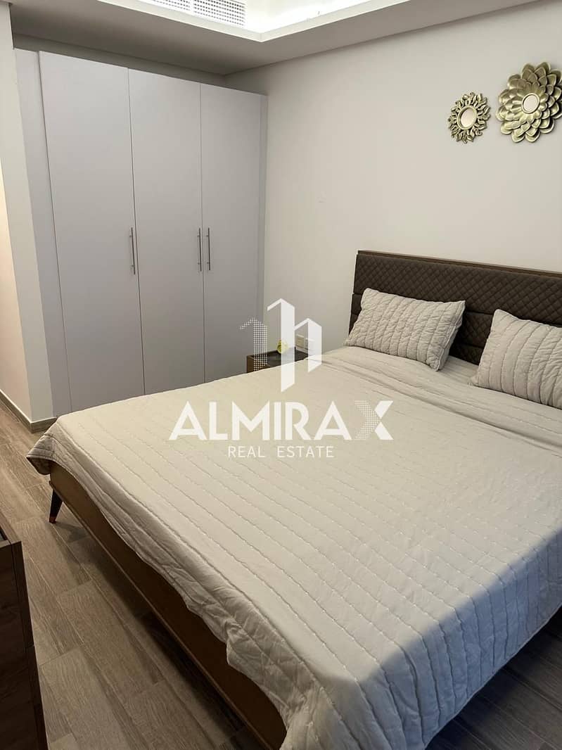 Vacant | Fully Furnished | Upgraded Welcome to your new home in the heart of Jumeirah Village Circle! This beautifully furnished 1 bedroom apartment .