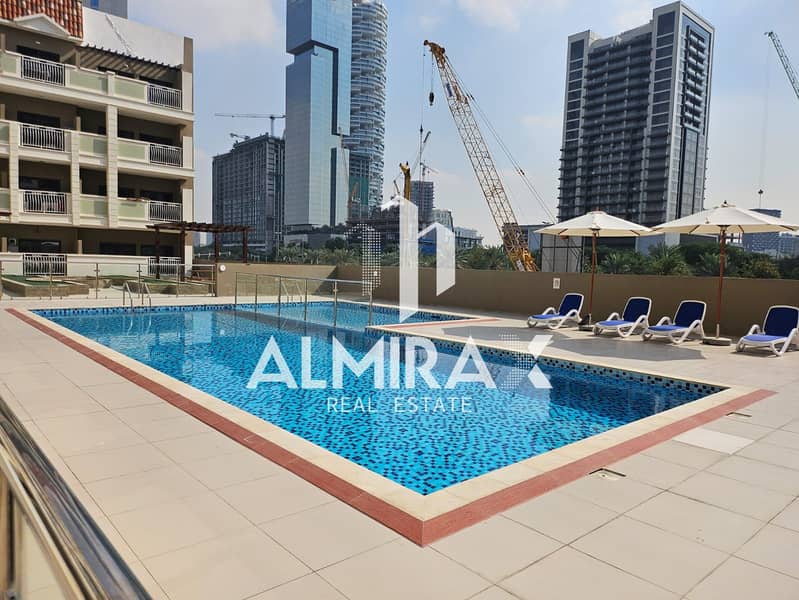 Vacant | Fully Furnished | Upgraded Welcome to your new home in the heart of Jumeirah Village Circle! This beautifully furnished 1 bedroom apartment . - Image 13