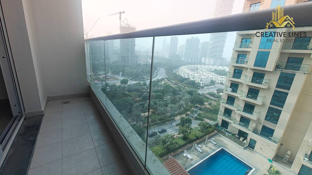 Luxury spacious 1Bedroom with open pool view apartment// all amenities// ready to move// only 70k - Image 8