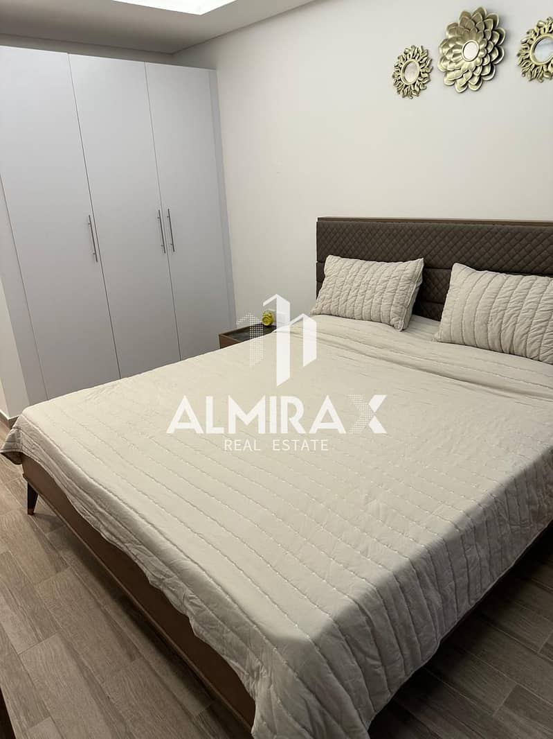 Vacant | Fully Furnished | Upgraded Welcome to your new home in the heart of Jumeirah Village Circle! This beautifully furnished 1 bedroom apartment . - Image 40