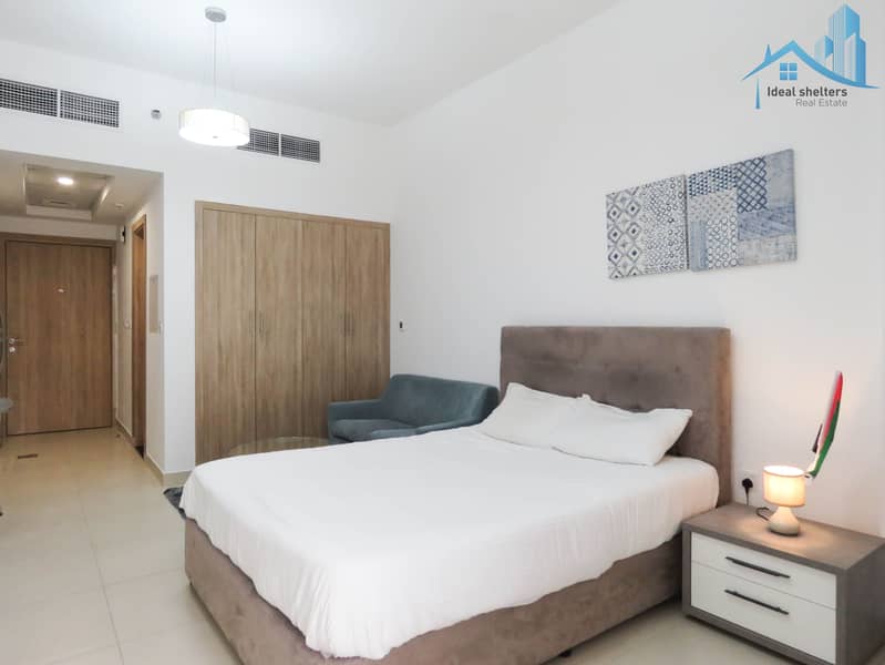 NEW STUDIO WITH BALCONY | UNFURNISHED. 44K