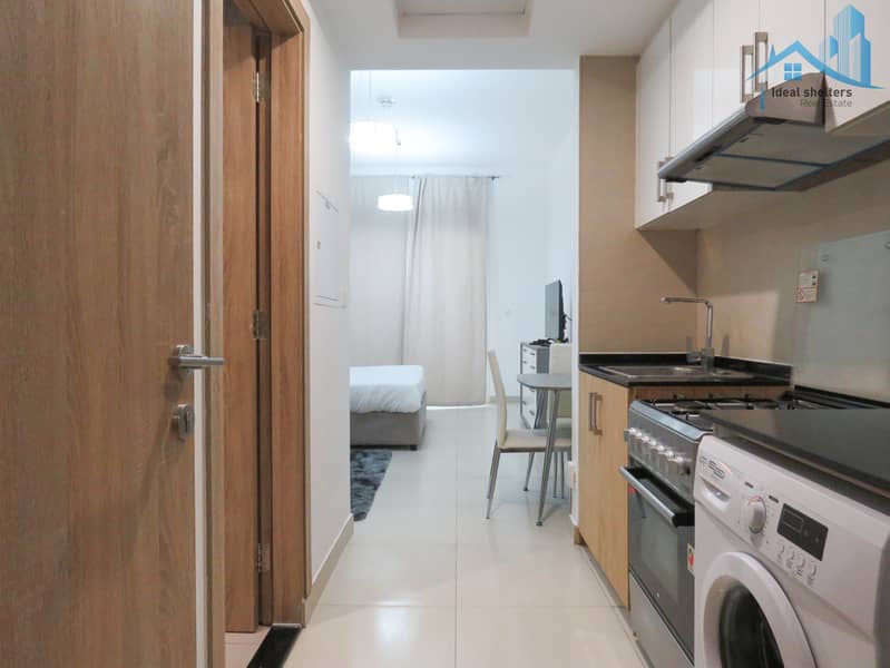 NEW STUDIO WITH BALCONY | UNFURNISHED. 44K