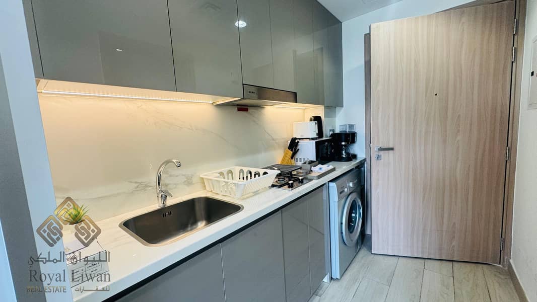 Fully Furnished Studio Apartment For Rent In Azizi Riviera 24 Mydan Dubai - Image 8
