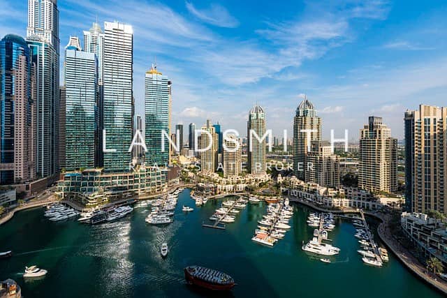 Vacant 3BR Marina Tower | Full Marina View