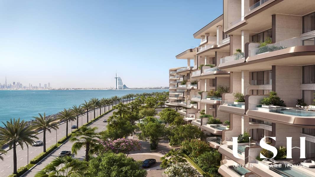 Beachfront & Marina Skyline View | Luxury Apartment | Dorchester Collection