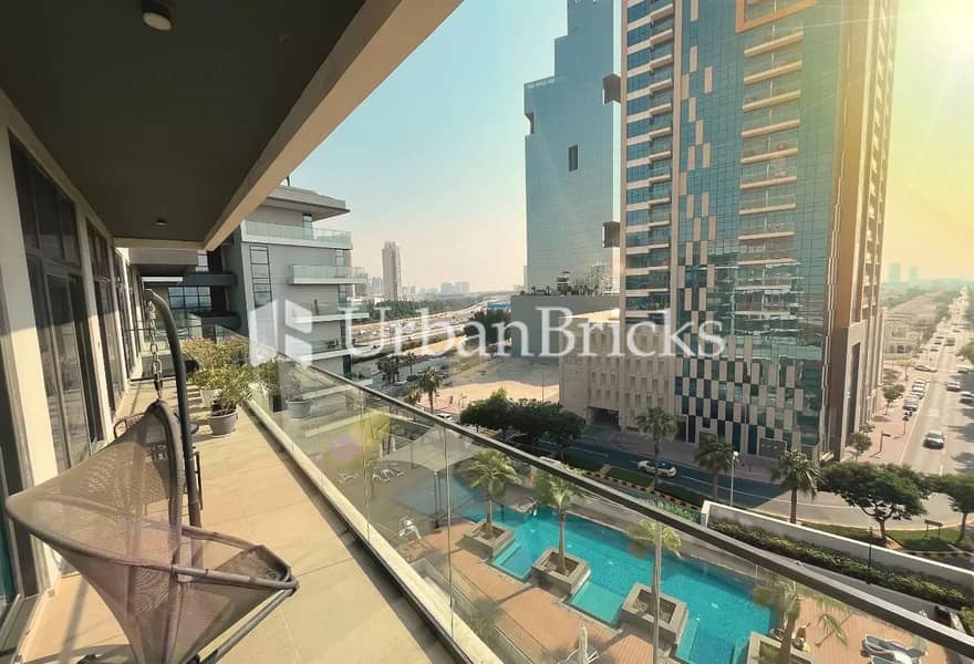 Spacious | Fully Furnished | 3BR with Maids room