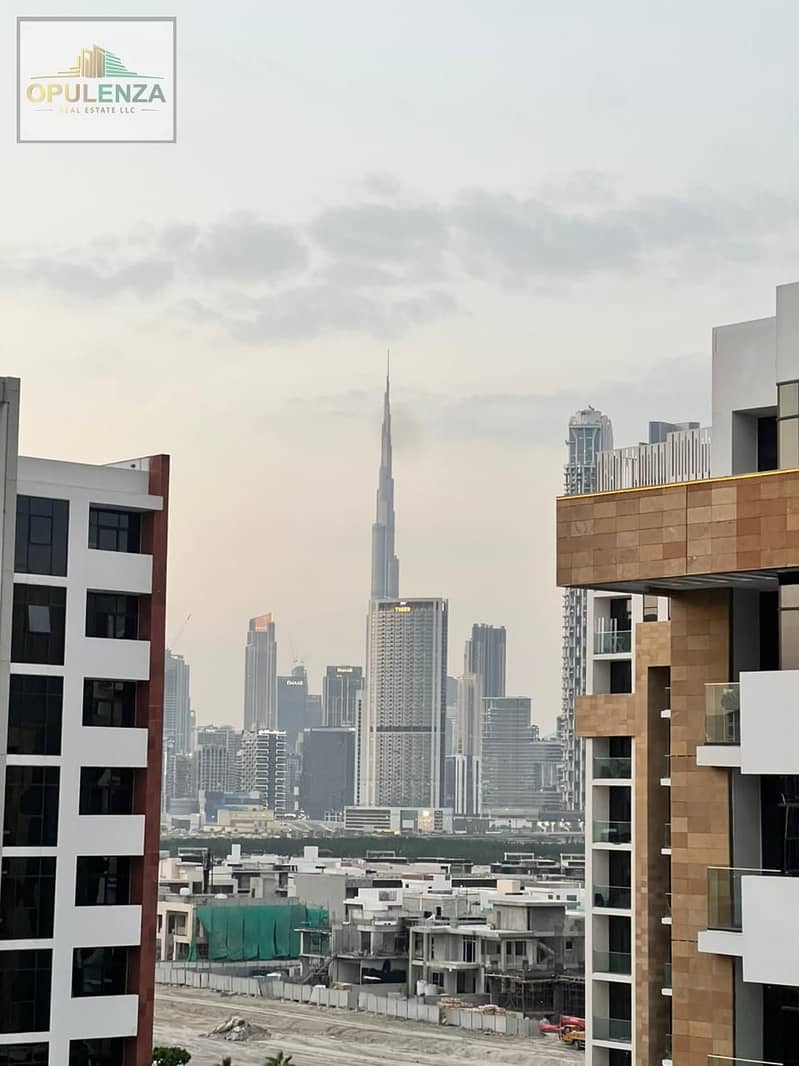 Ready-to-Move Furnished Studio | Balcony | Azizi Riviera 27”