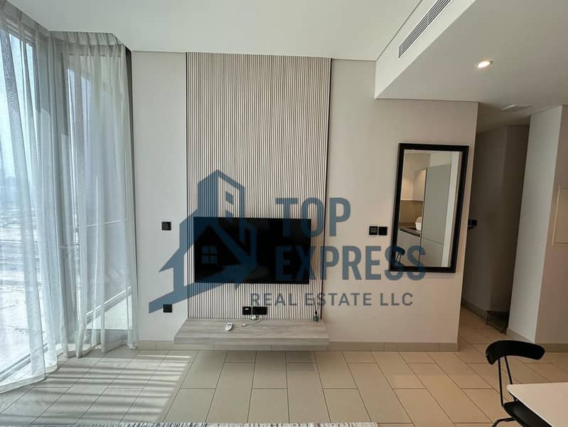 Stylish 1-Bedroom Apartment | Fully Furnished | Pool and Burj View | High-End Interiors