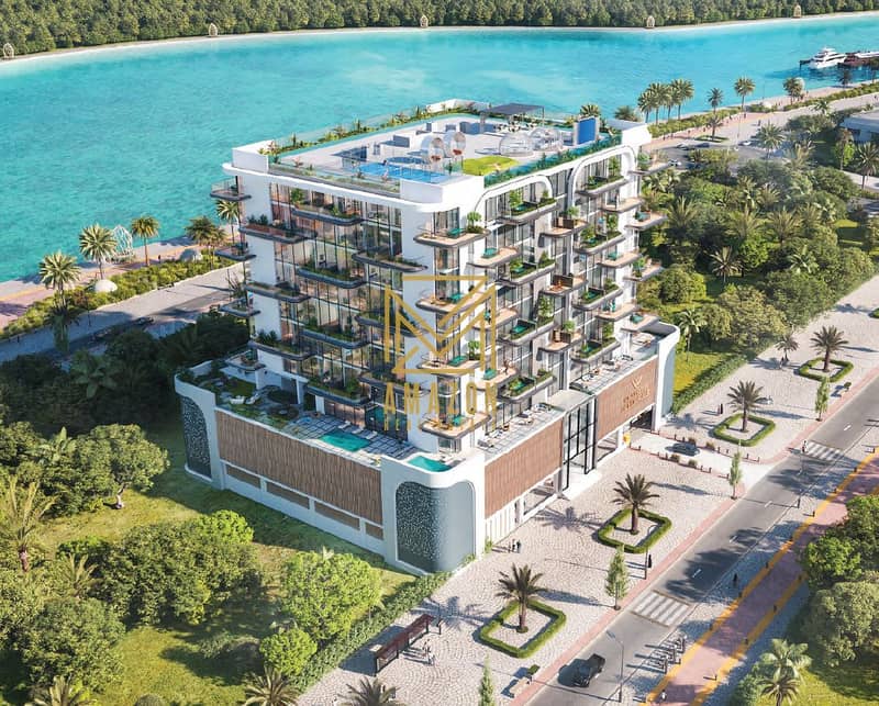 Beach-front 3BHK+Study + Jacuzzi | Fully furnished | 4 years post handover