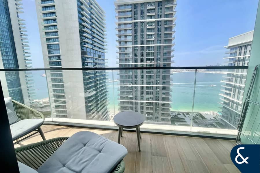One Bedroom | EMAAR Beachfront | Palm Views