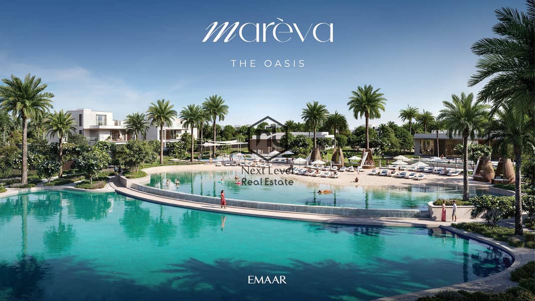 Luxury 4BR Villa | Private Pool & Lift | Mareva, The Oasis by Emaar