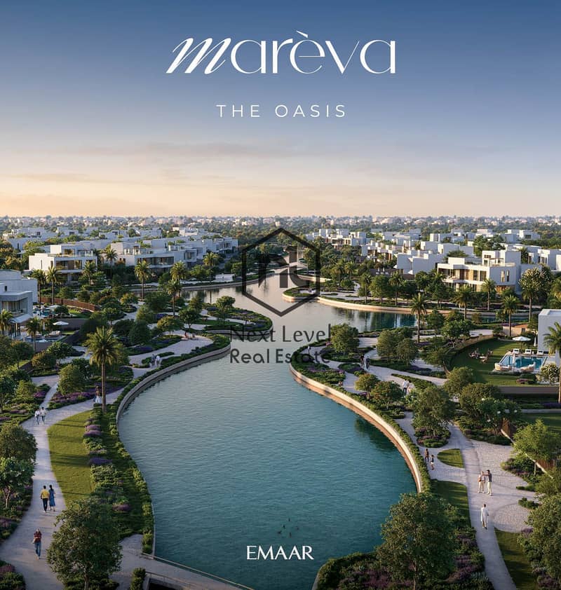 Luxury 4BR Villa | Private Pool & Lift | Mareva, The Oasis by Emaar