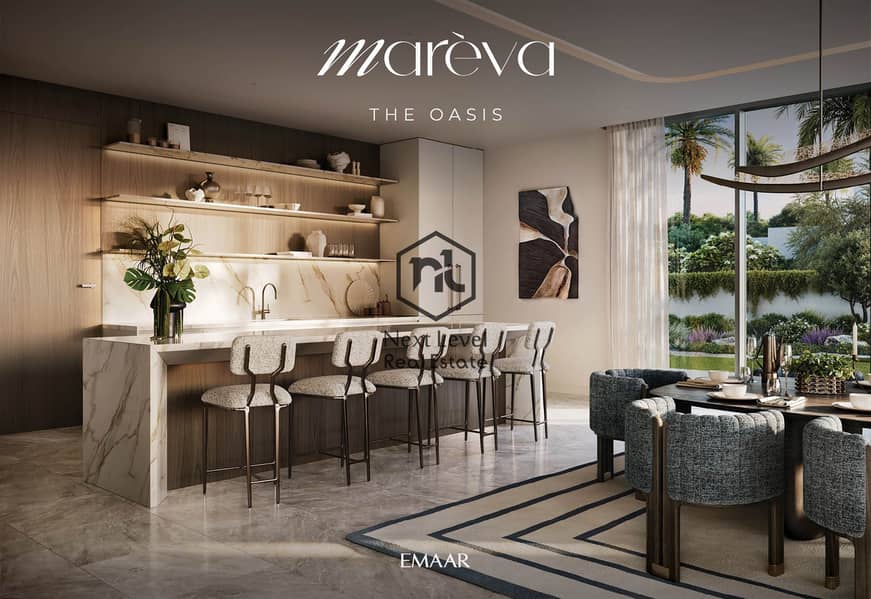 NEW LAUNCH | LUXURY WATERFRONT VILLAS | 10% BOOKING | MARÈVA – THE OASIS BY EMAAR - Image 15