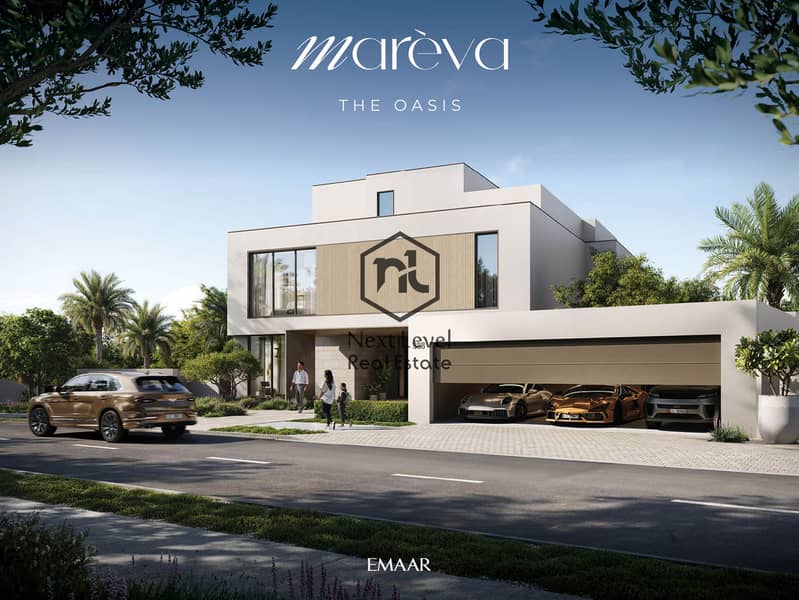 6BED NEW LAUNCH | LUXURY WATERFRONT VILLAS | 10% BOOKING | MARÈVA – THE OASIS BY EMAAR - Image 12