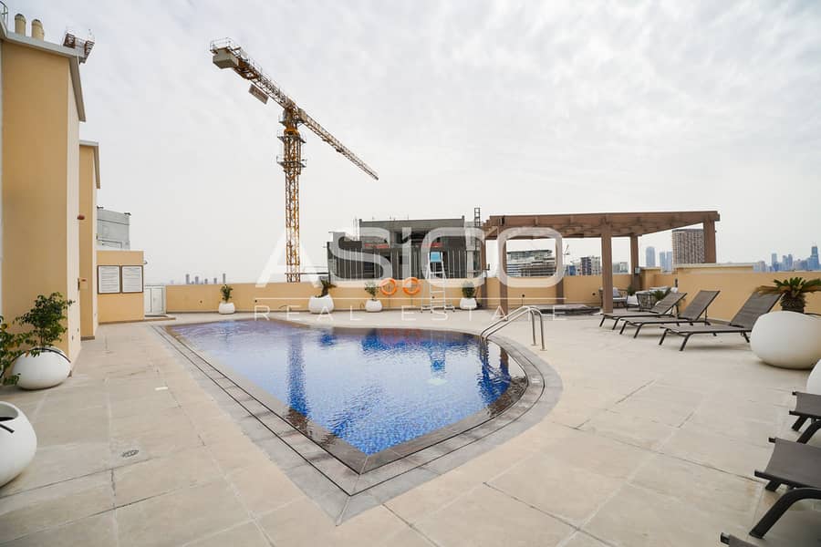 Spacious 1BR | Accessible | Al Jaddaf | For Rent - Image 11