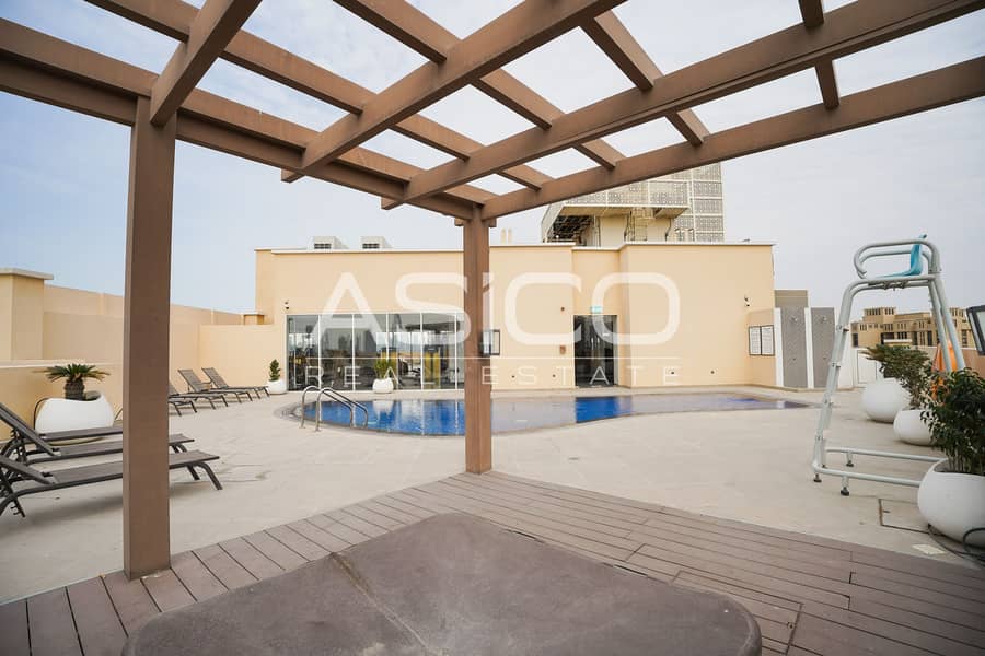Spacious 1BR | Accessible | Al Jaddaf | For Rent - Image 16