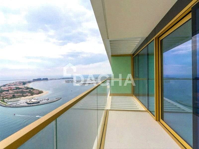 Palm View | Fully Furnished | HIGH FLOOR