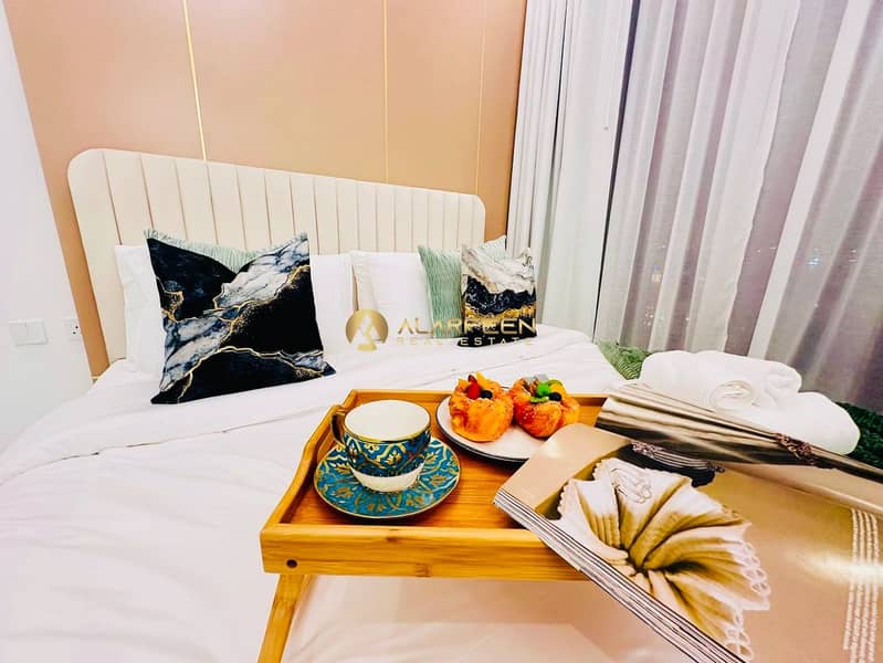 Fully Furnished | Pool View | High Floor | 1BHK