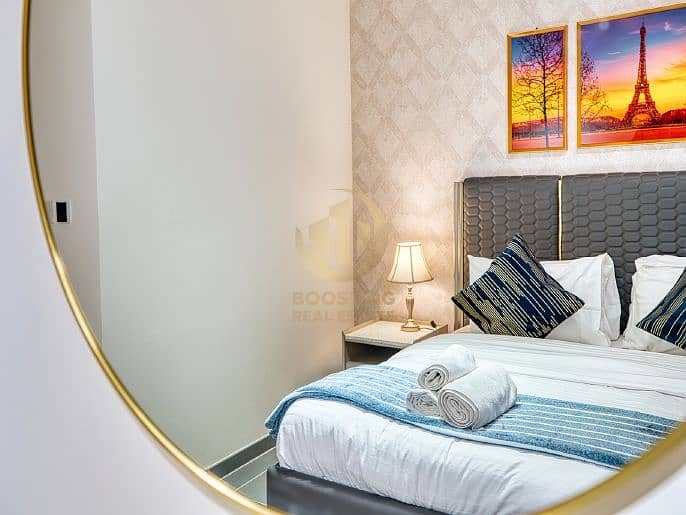 High-Floor 2BR | Full Water Views | Luxury Furnished