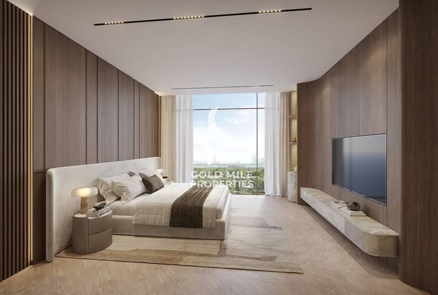 2BR First-Row Lagoon View | Furnished | High ROI | High floor