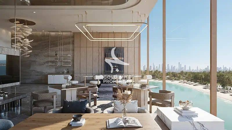 2BR First-Row Lagoon View | Furnished | High ROI | High floor - Image 7