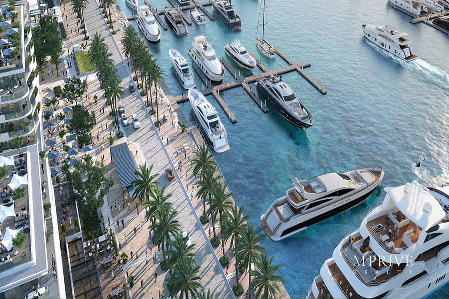 Seafront Community | Pool and Burj View - Image 17