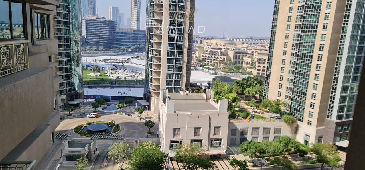 BURJ KHALIFA FOUNTAIN VIEW | Spacious 1 BHK with Maid Room
