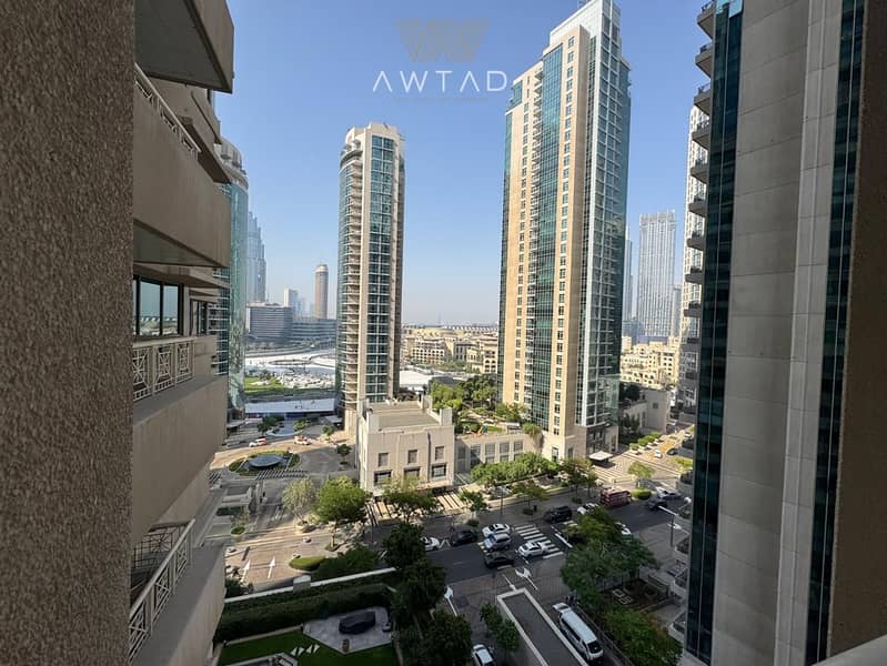 BURJ KHALIFA FOUNTAIN VIEW | Spacious 1 BHK with Maid Room