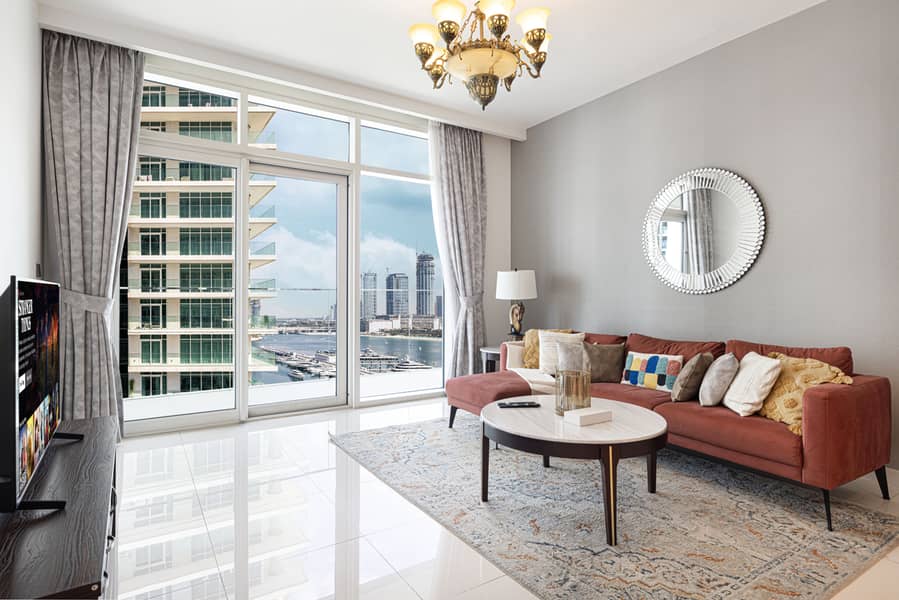 PALM AND MARINA VIEW | MONTHLY RENTAL | SUNRISE BAY