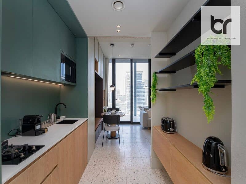 Genuine Listing | Modern Furnished Studio Flat in Upside Living, Business Bay