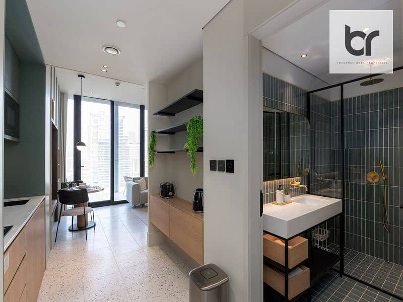 Genuine Listing | Modern Furnished Studio Flat in Upside Living, Business Bay